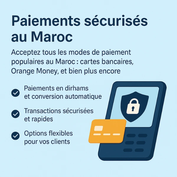 Paiements sécurisés au Maroc